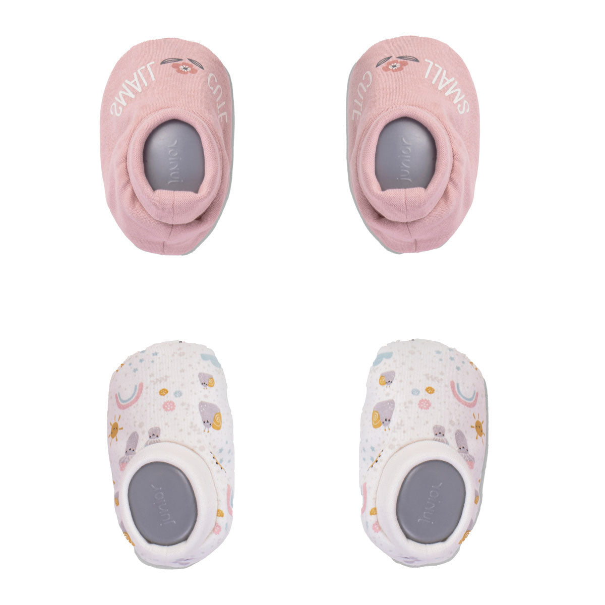 Junior Printed Slippers Small Cute 2 PCS